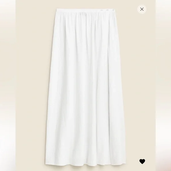 J Crew Beach 100% Cotton Midi Skirt Cover Up size M - Picture 1 of 8